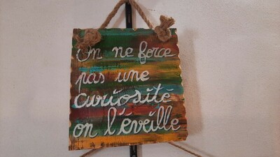 Panneau proverbe