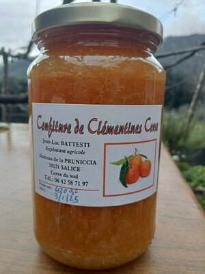 Confiture de clémentines corses