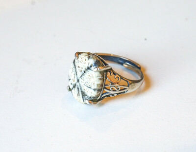 Bague Piedra Cruz et Argent 925